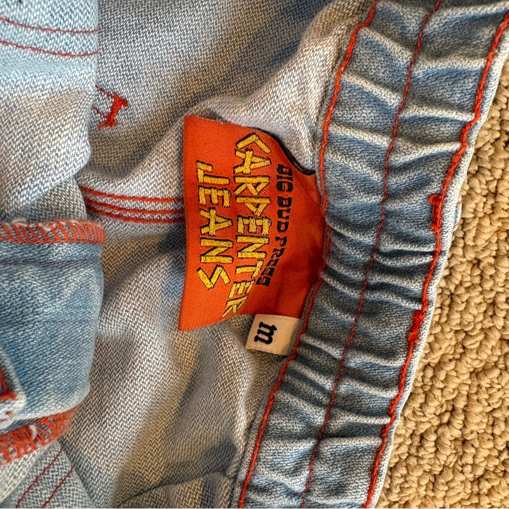 Big Bud Press Light Wash Carpenter Jeans - Picture 5 of 10